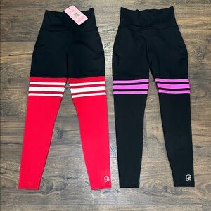 Bombshell Sportswear Leggings Bundle Size Small